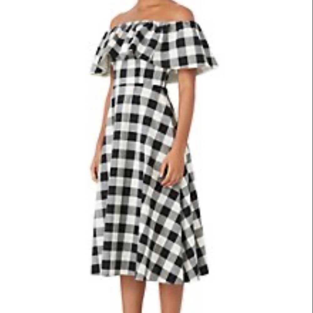 kate spade new york
Gingham Off-The-Shoulder Dress